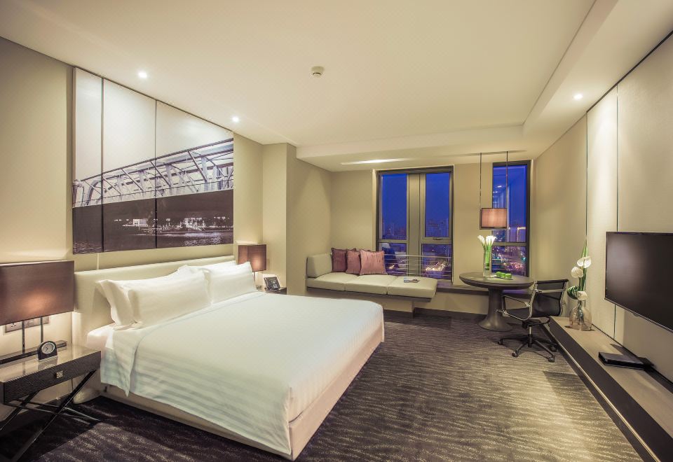Pan Pacific TianjinDeluxe King City View Room