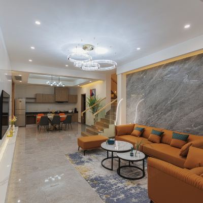 天泉5房8床豪華輕奢燒烤別墅 趣住度假別墅優惠