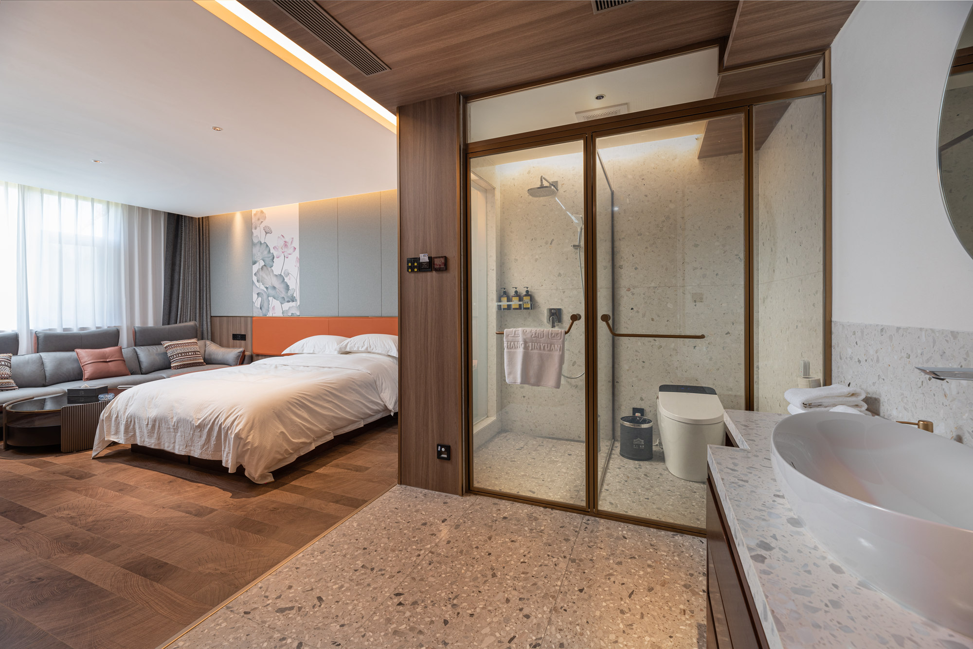 玉石-温馨亲子房（全屋智能+皮质沙发+高清影视+舒适好眠）