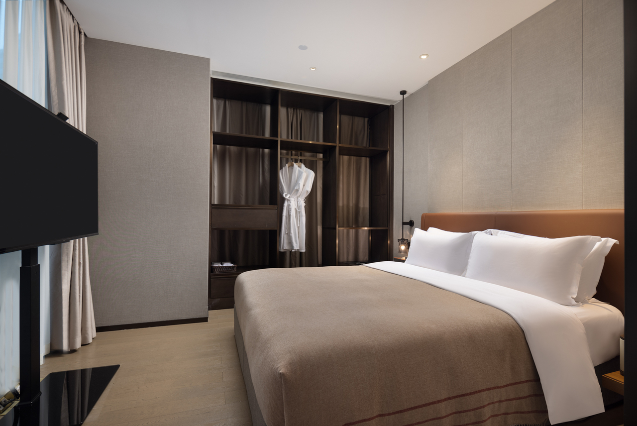 高级豪华公寓大床房（洗衣机+戴森吹风+全套厨具）