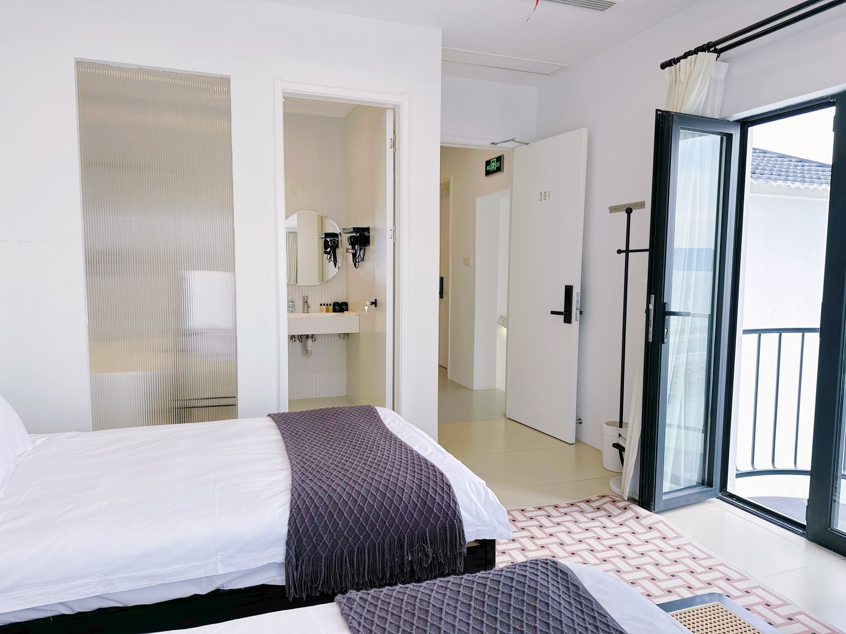 Suzhou BAY Chunhuiwan Homestay湖景双床房[地暖]