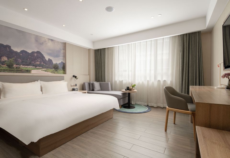 Deluxe Double Bed Room With Bluetooth Speaker And Purified Drinking Water