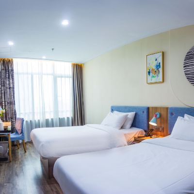 高級雙床房 如家飯店·neo（廈門中山路步行街八市店）優惠