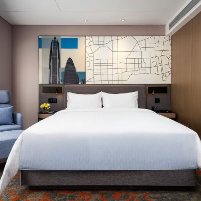 舒適大床房 深圳東門希爾頓歡朋飯店優惠