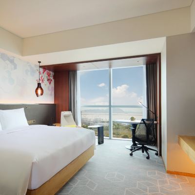 景觀大床房 珠海橫琴希爾頓花園酒店優惠