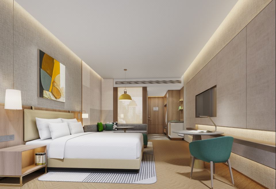 高级溪景大床房