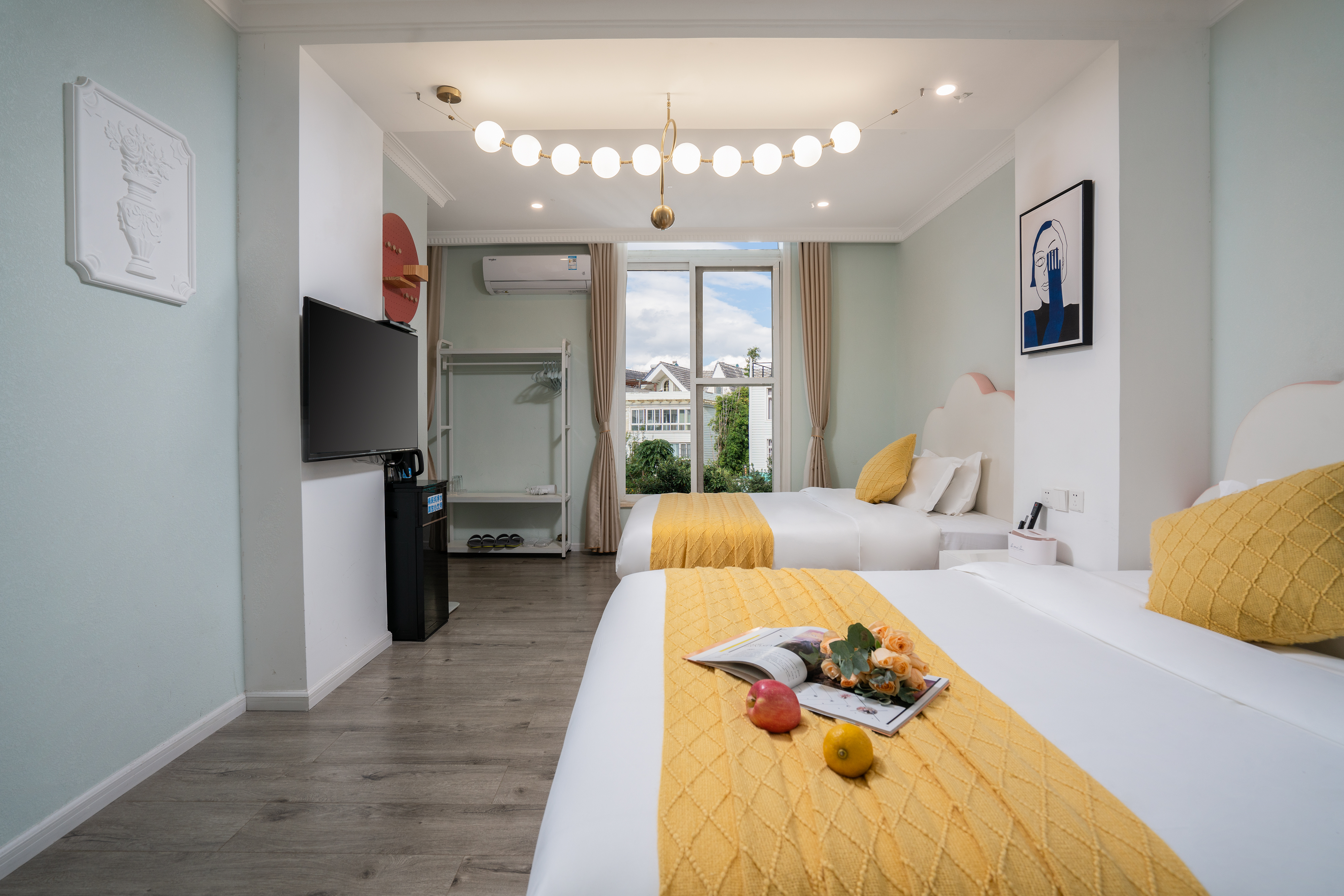 云境·温馨双床房（全景玻璃|恒温空间）