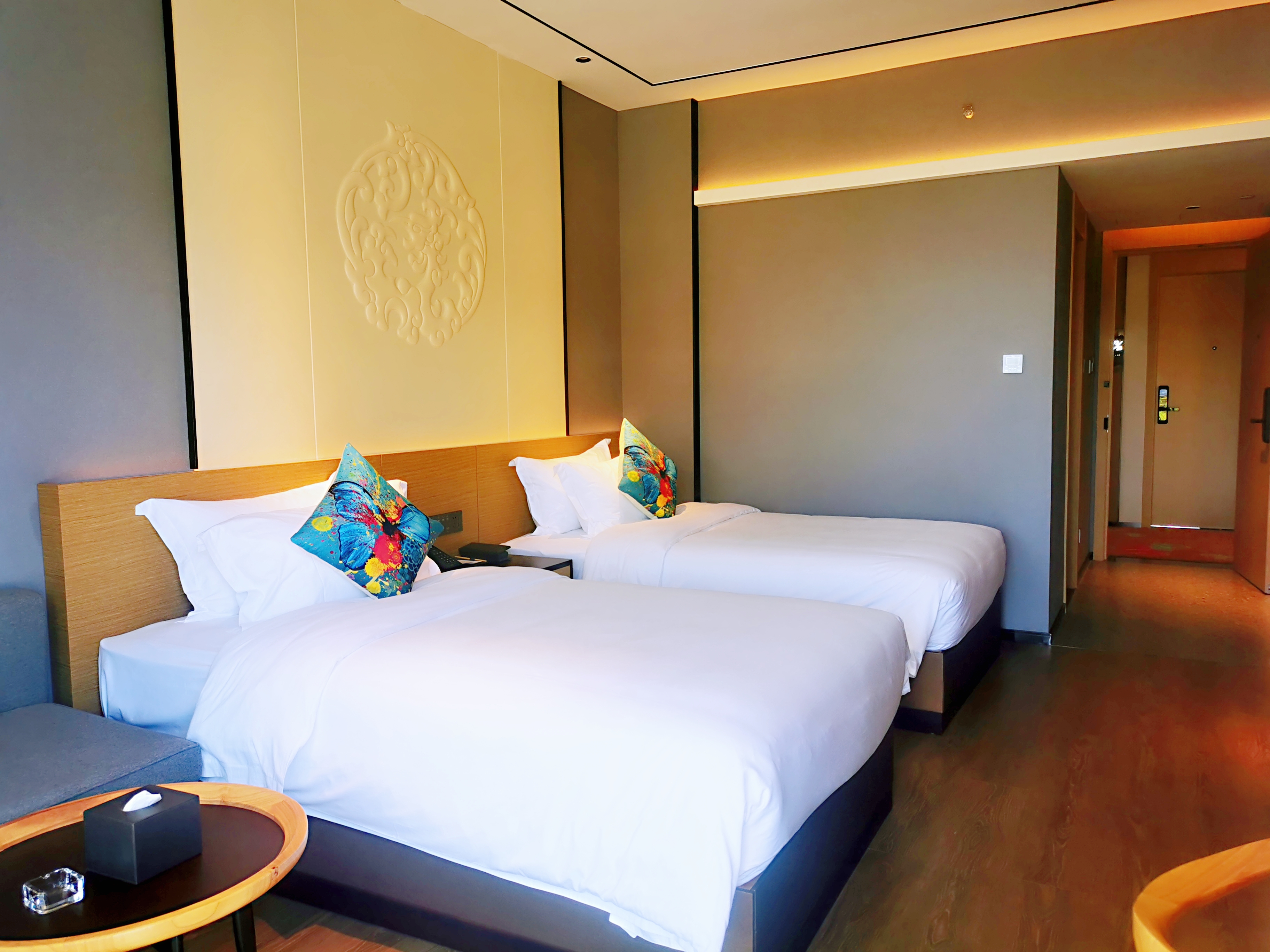 揽月?雅致双床房『舒睡零压床垫+乾湿分离』