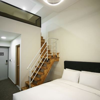 標準複式雙人床房 海雲台 Blue story優惠