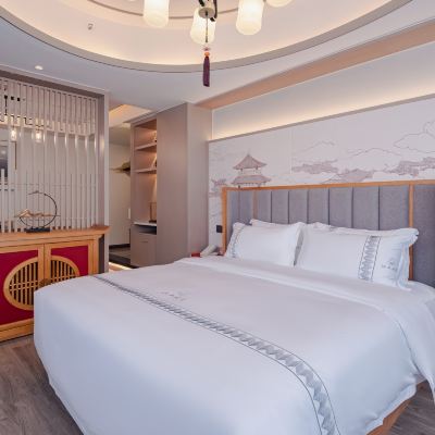 江山勝景大床房（觀三江夜遊燈光秀+賞日出晚霞） 江山勝景民宿酒店（樂山大佛店）優惠