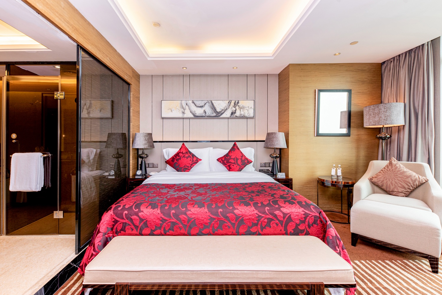 Shenzhen YANGBANGLANGYUE International HotelLongTan Garden View Queen Room