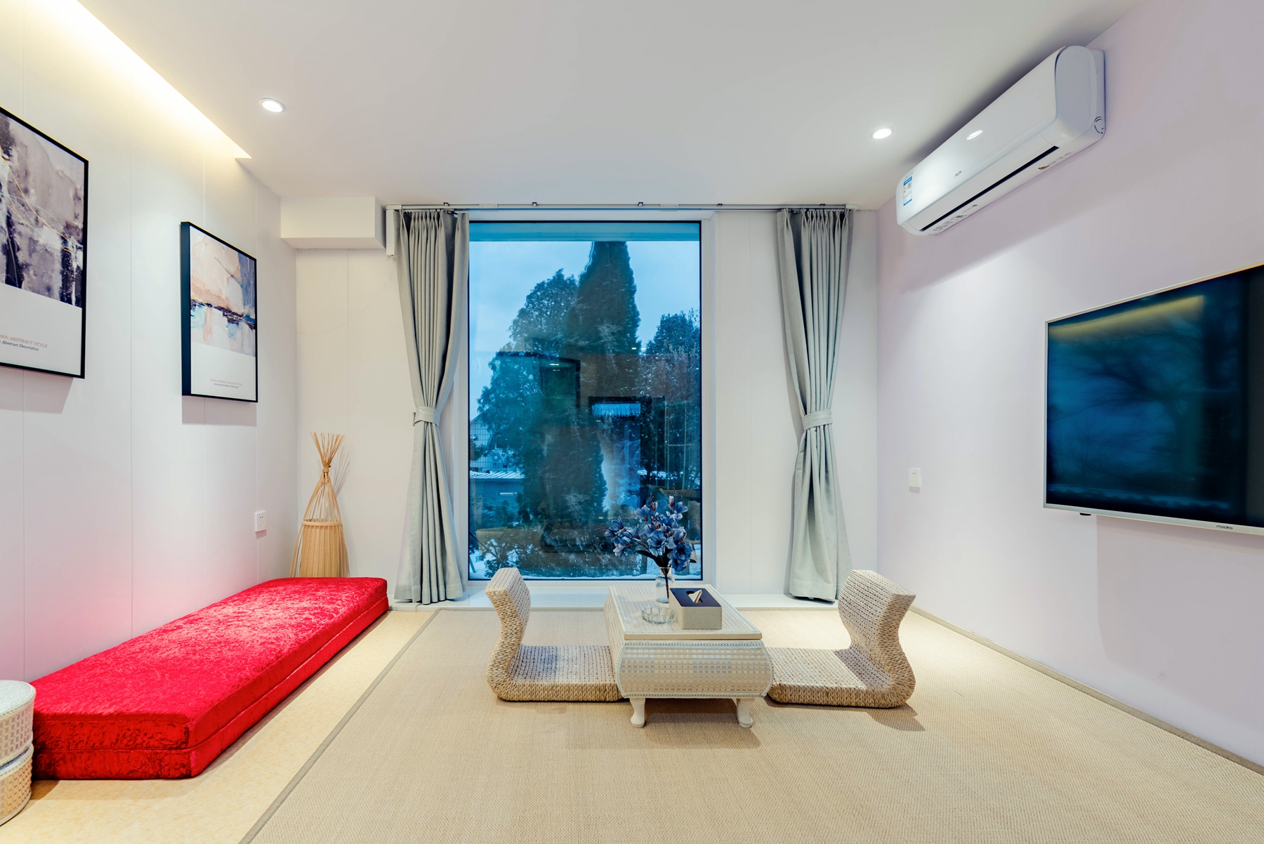 观海loft双床房（全景榻榻米+独卧大床）