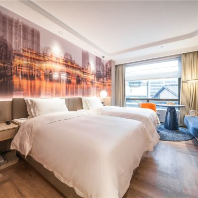 高級雙床房 天府空港悅享飯店（天府機場店）優惠