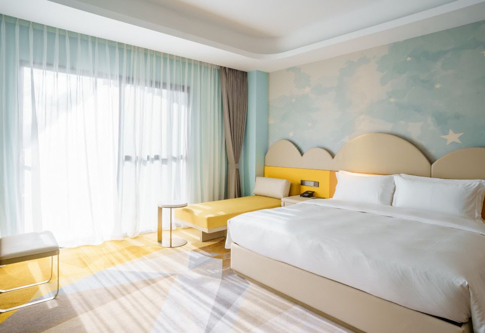 豪华园林阳台套房