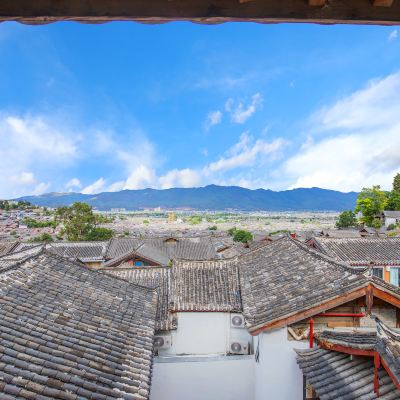 雨霖鈴·觀古城全景複式套房【全屋地暖 | 俯瞰古城全景】 溪雲書院客棧（麗江古城大水車店）優惠