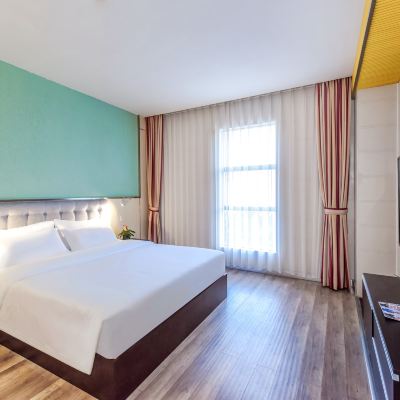 悅享大床房「乾濕分離+歐式風格+全棉親膚抗菌面料床品」 金碧悅飯店（廣州番禺長隆店）優惠