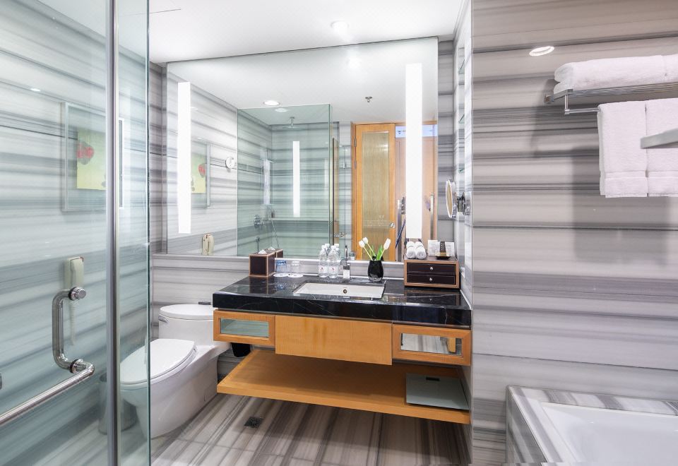 萬豪江景雙床套房