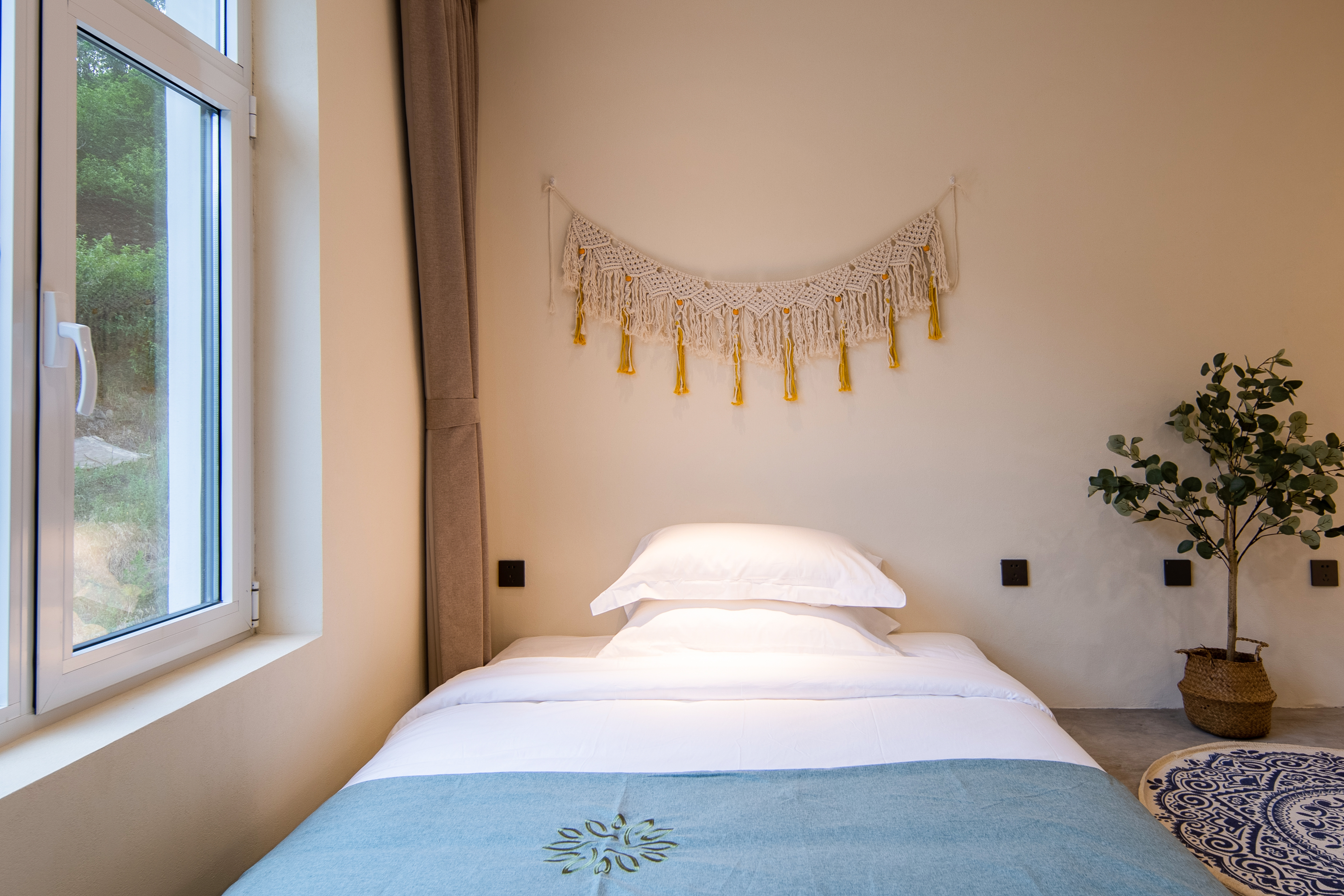 望月·榻榻米双床房·山景