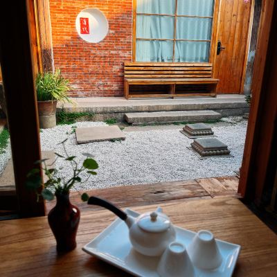 後院複式榻榻米大床房【花香·百合】 泉州上清樓·清代庭院客棧優惠