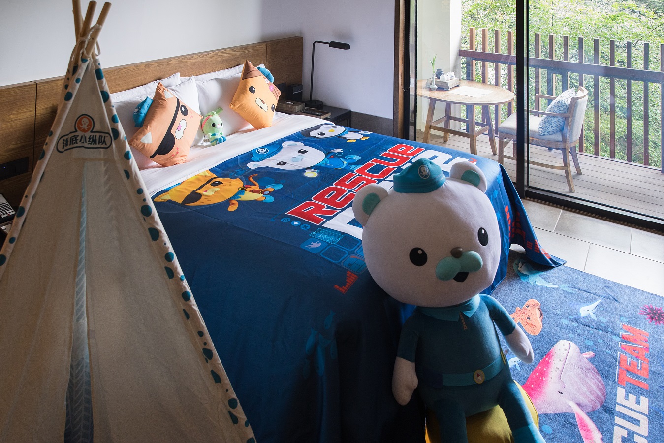 海底小纵队亲子房丨萌娃帐篷