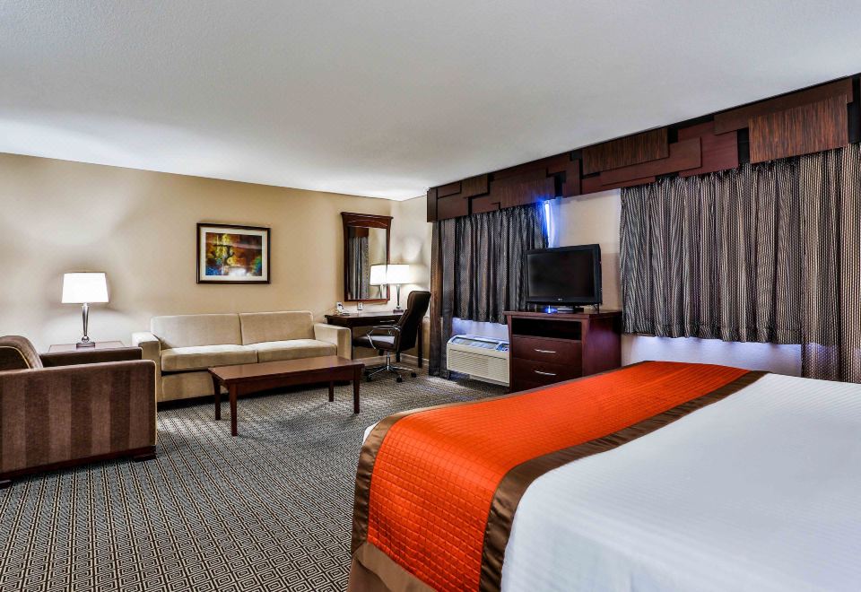 豪华行政特大床套房