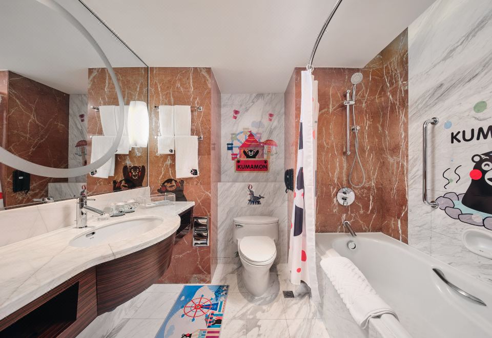 熊本熊主题亲子房