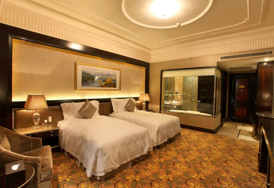 行政城景双床房