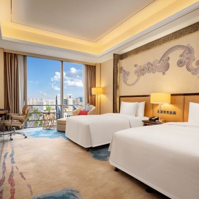 高級豪華雙床房 東莞富力萬達文華飯店優惠