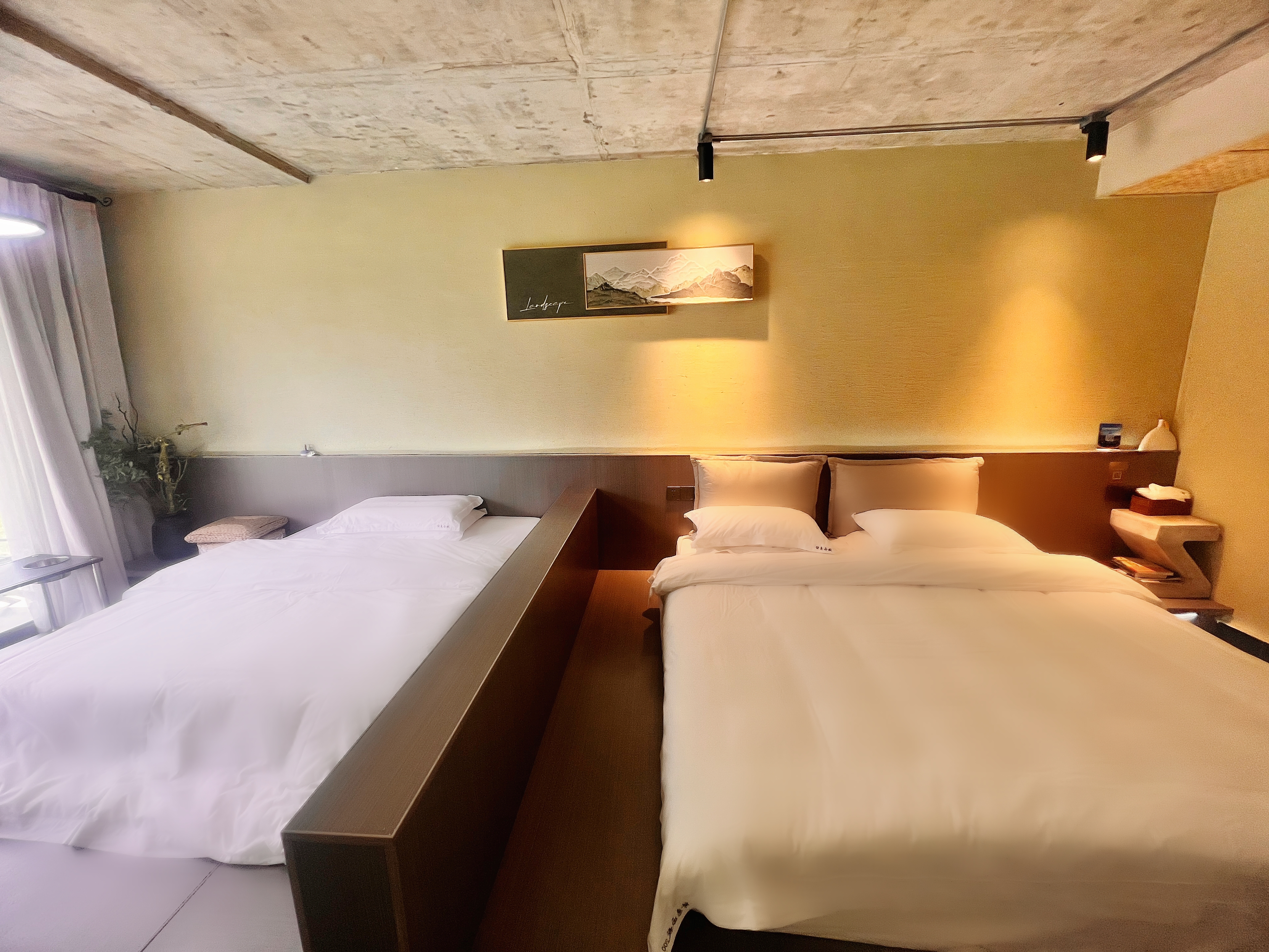 露台山景.双床亲子房