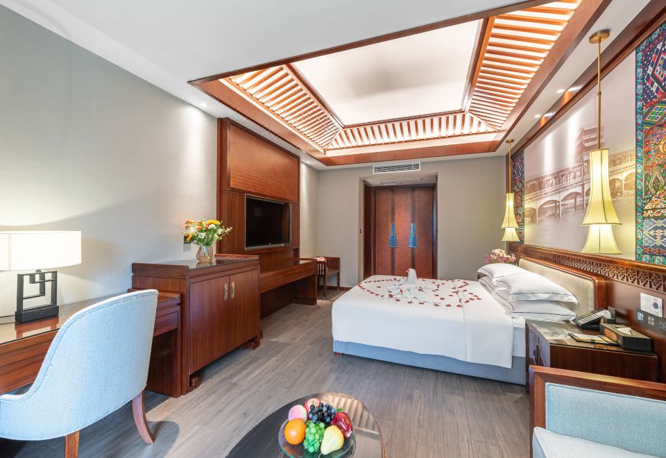 Mountain Fanjing Qixi Resort Grand Single Room - River-View (Floor Heating)