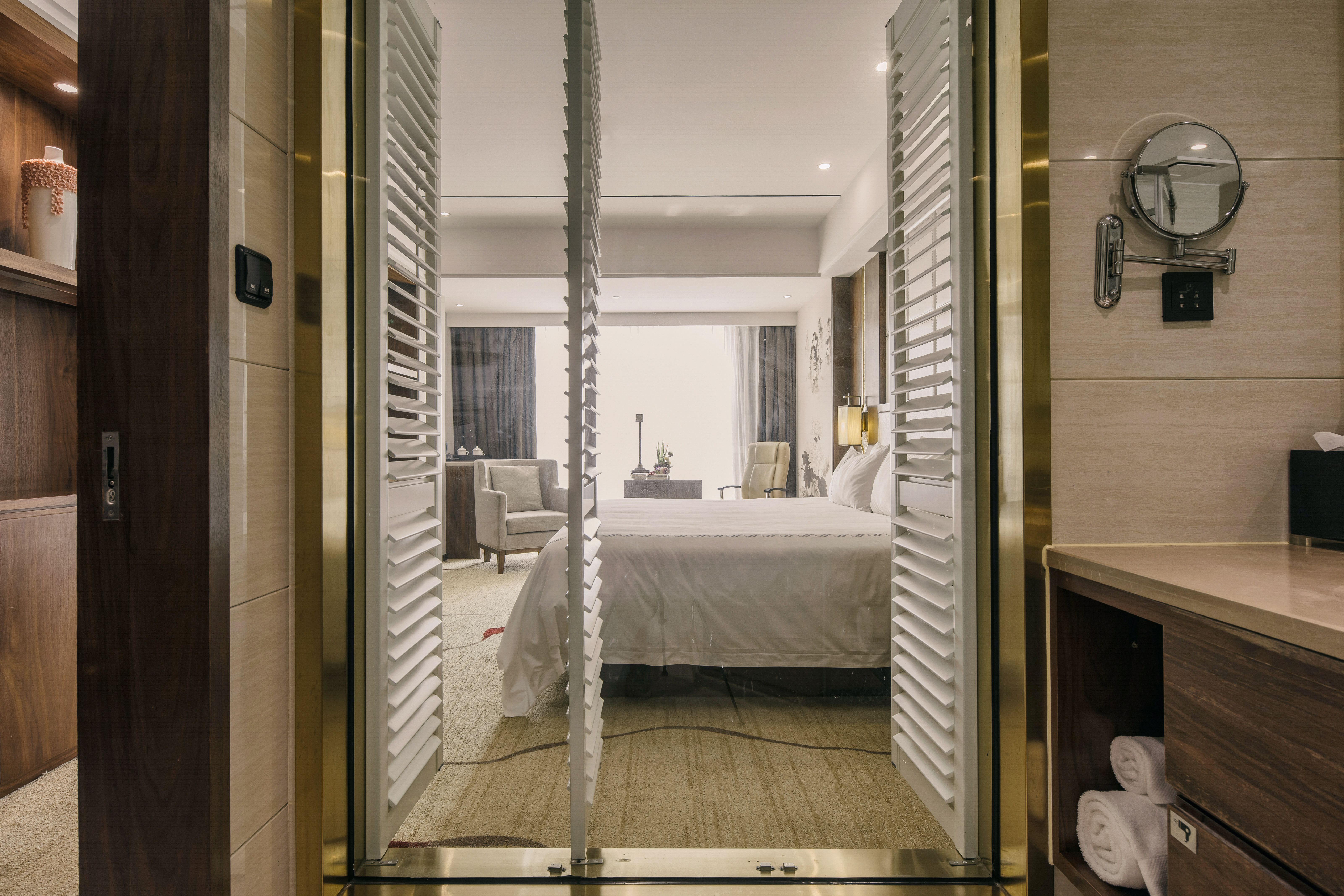 Excemon Ruian Sunshine Hotel行政大床房（轻奢舒适+高层景观+静谧好眠）