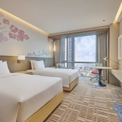 高級雙床房 深圳光明希爾頓花園飯店優惠