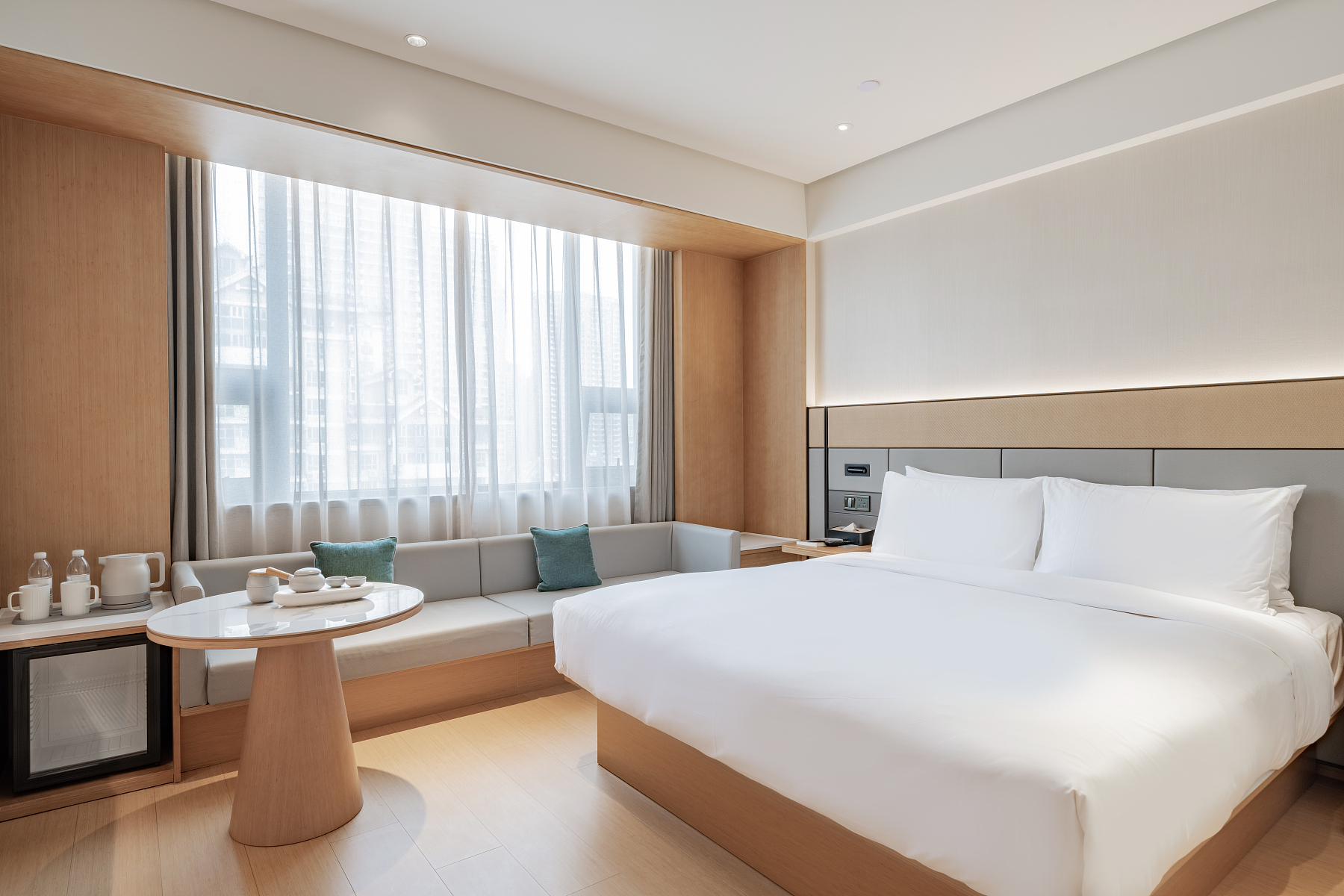 舒压大床房（可投屏65寸电视+金可儿床垫+智能马桶）