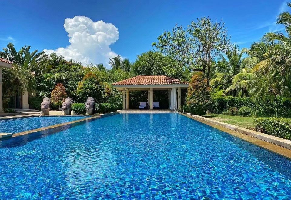 三居室總統別墅-私人恆温泳池（主卧悦眠智能深睡床）