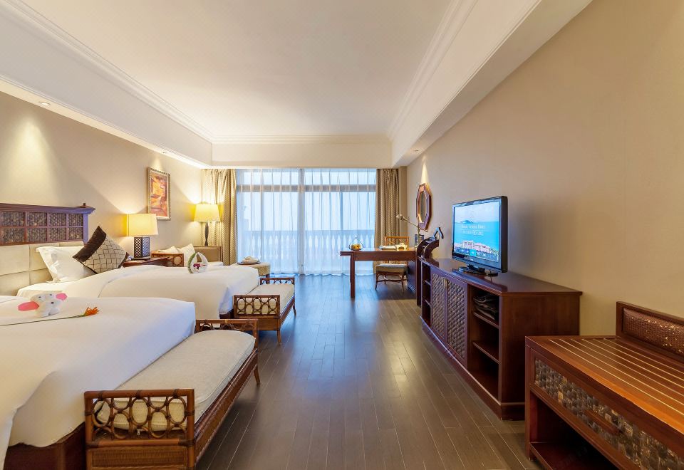 帝元180°海景日出双床房（独立观海阳台）