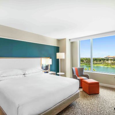 行動聽力無障礙特大床房帶浴缸 邁阿密達特蘭希爾頓酒店優惠