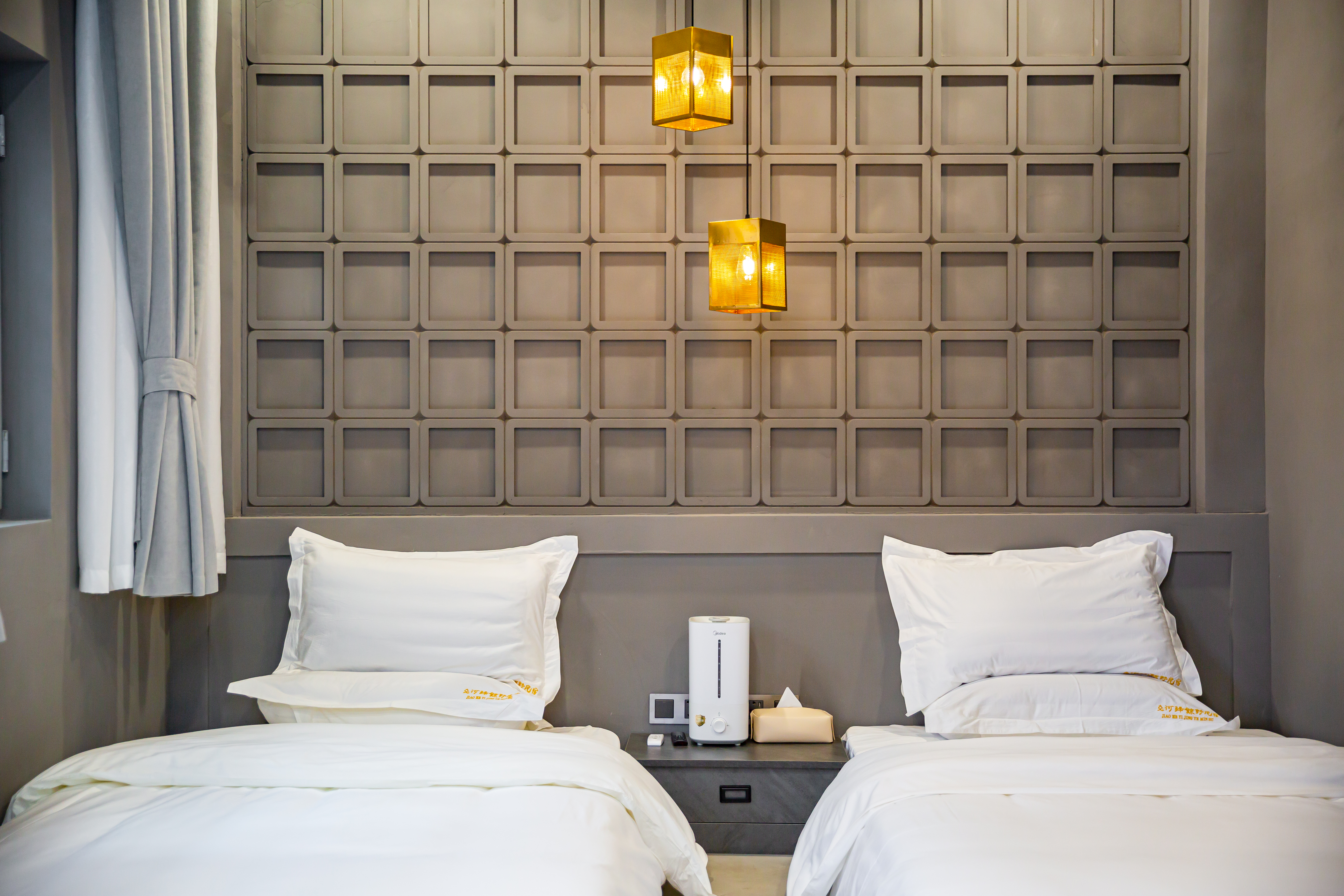 Elegant Movie Viewing Twin Room