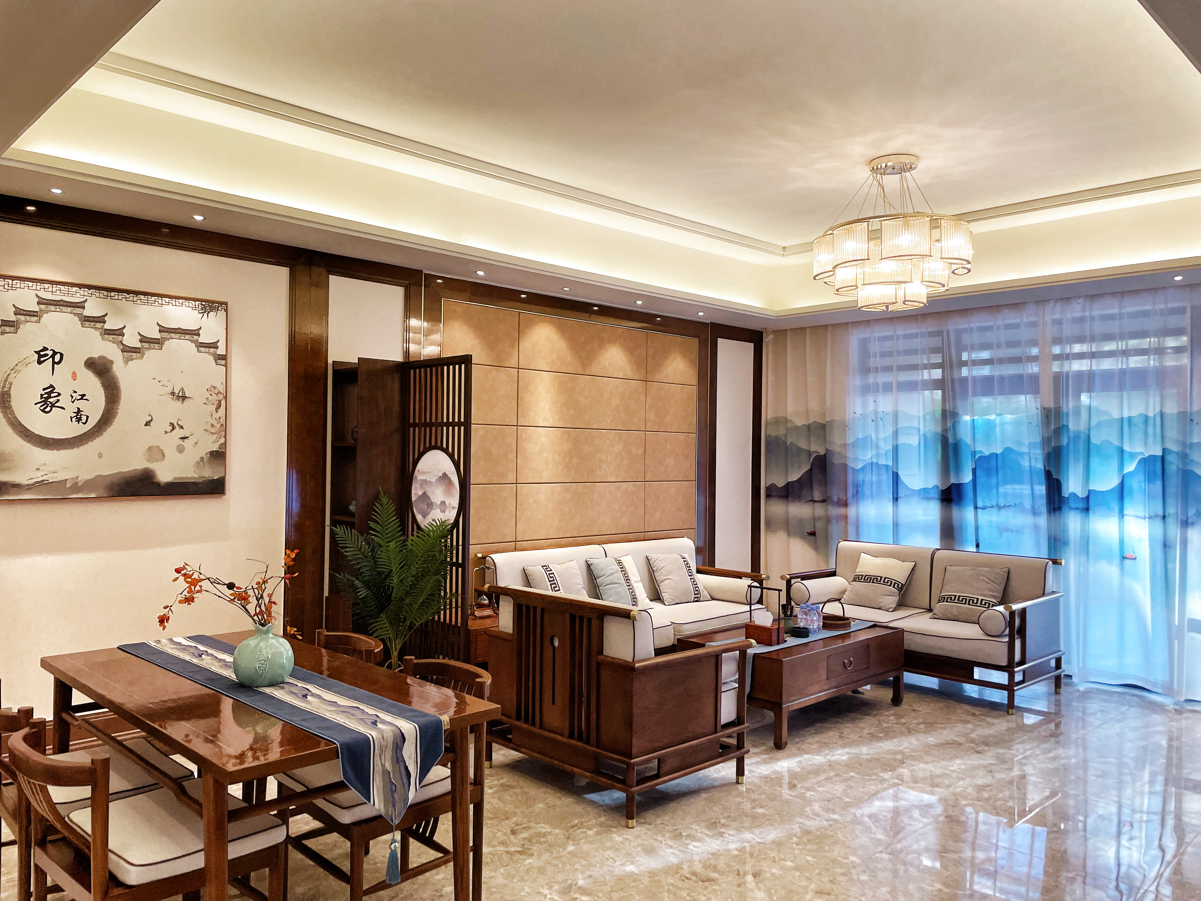 新中式四卧庭院洋房