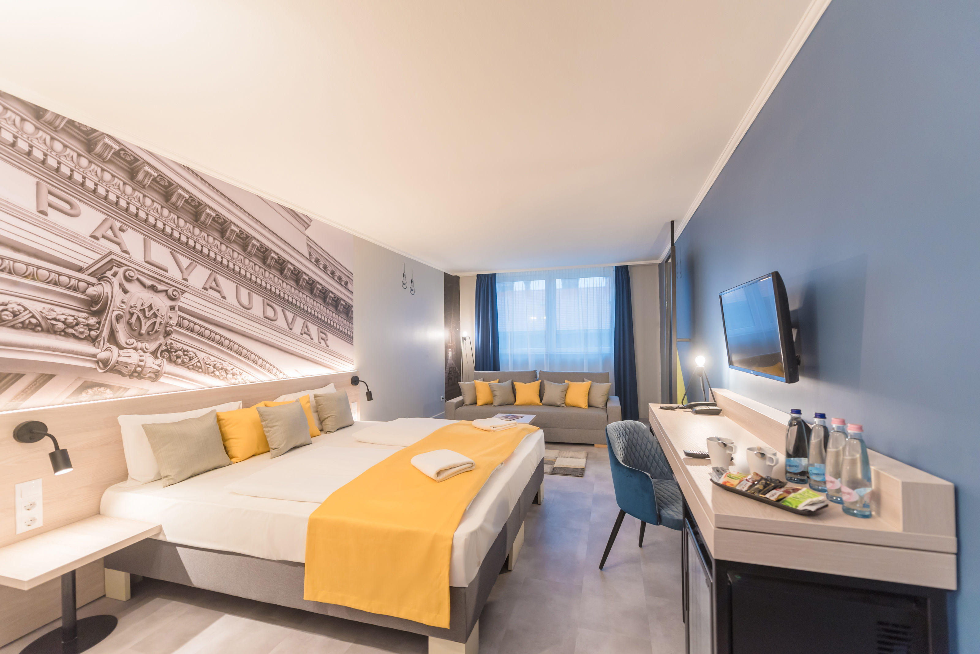 舒適大床或雙床房