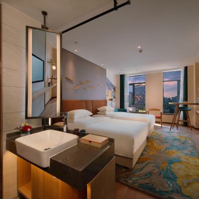 曼享行政雙床房 曼居酒店（株洲美的城慄雨工業園店）優惠