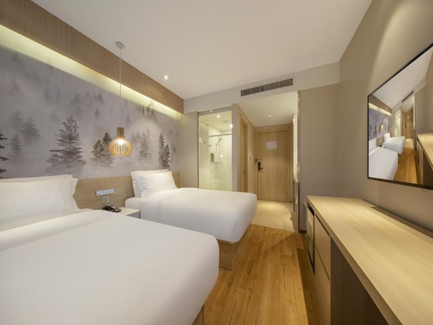 双床房（小冰箱）