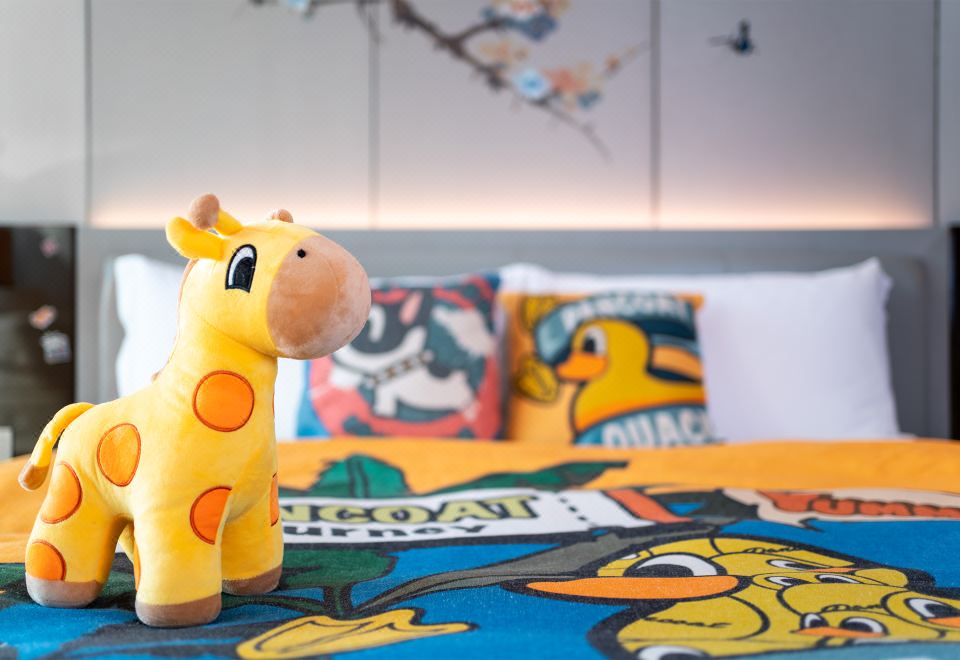 小黄鸭主题大床房