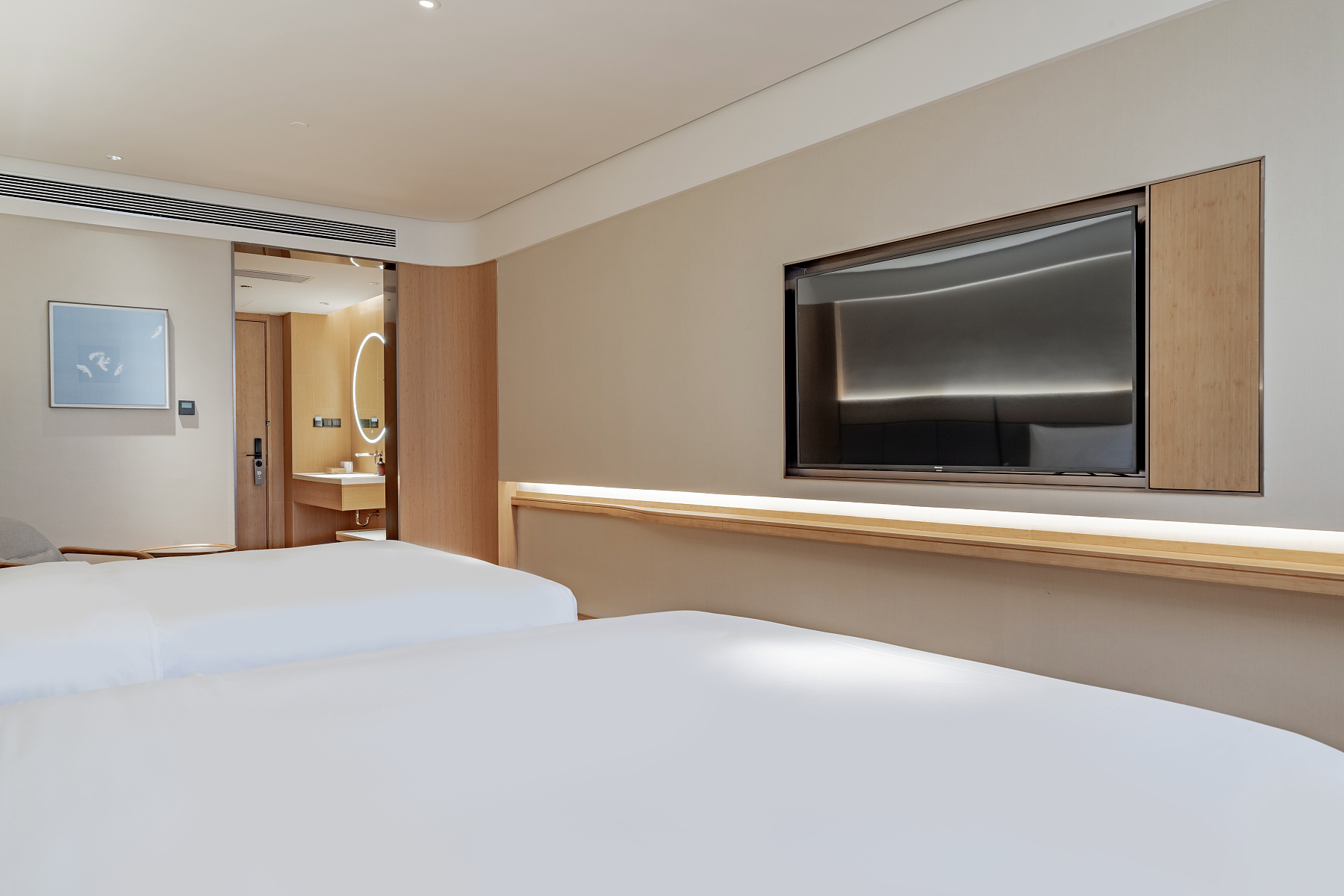 舒压高级双床房（深睡床垫+深睡枕+手机智能投屏）