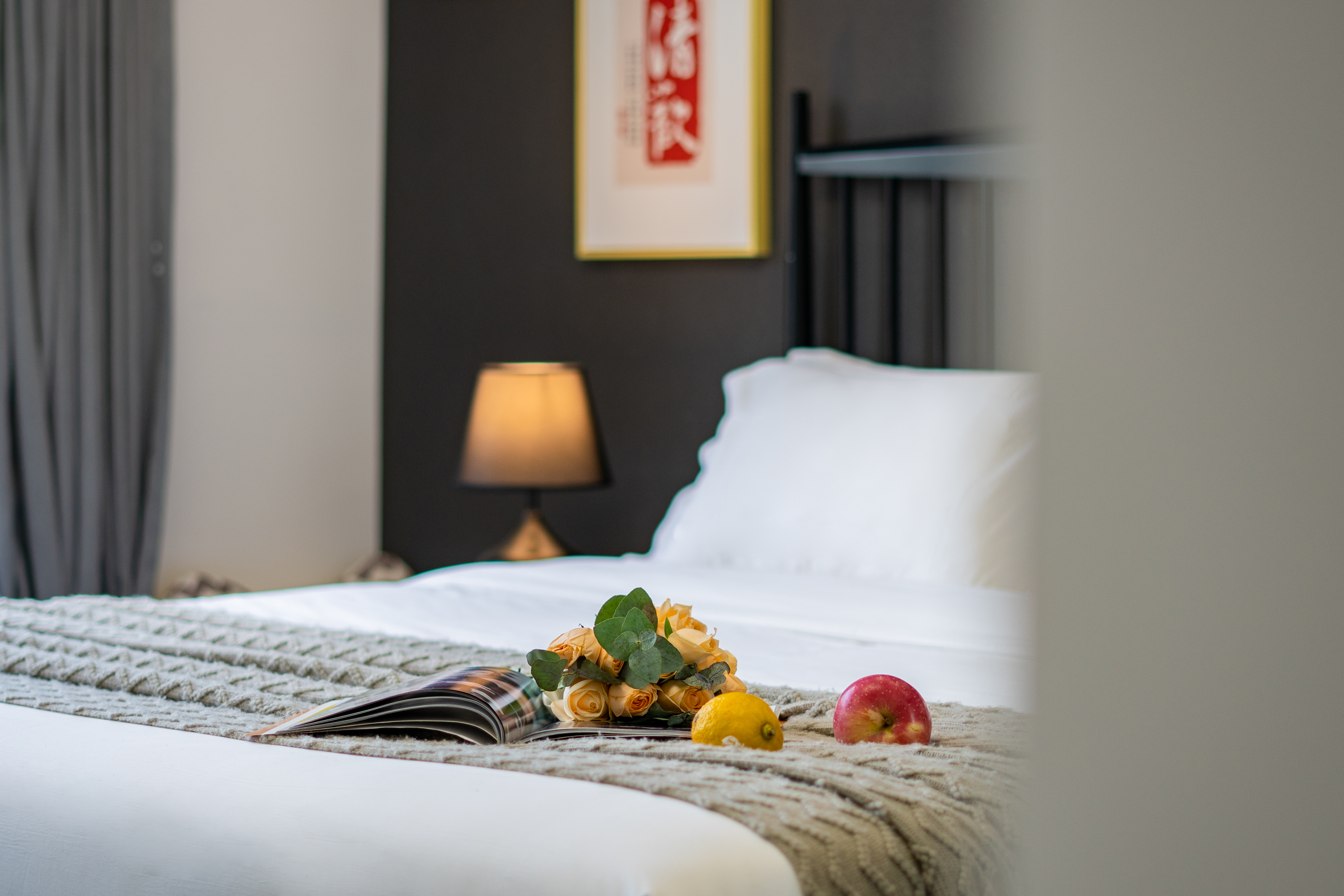 画境·轻奢大床房（全景玻璃|小壁炉）