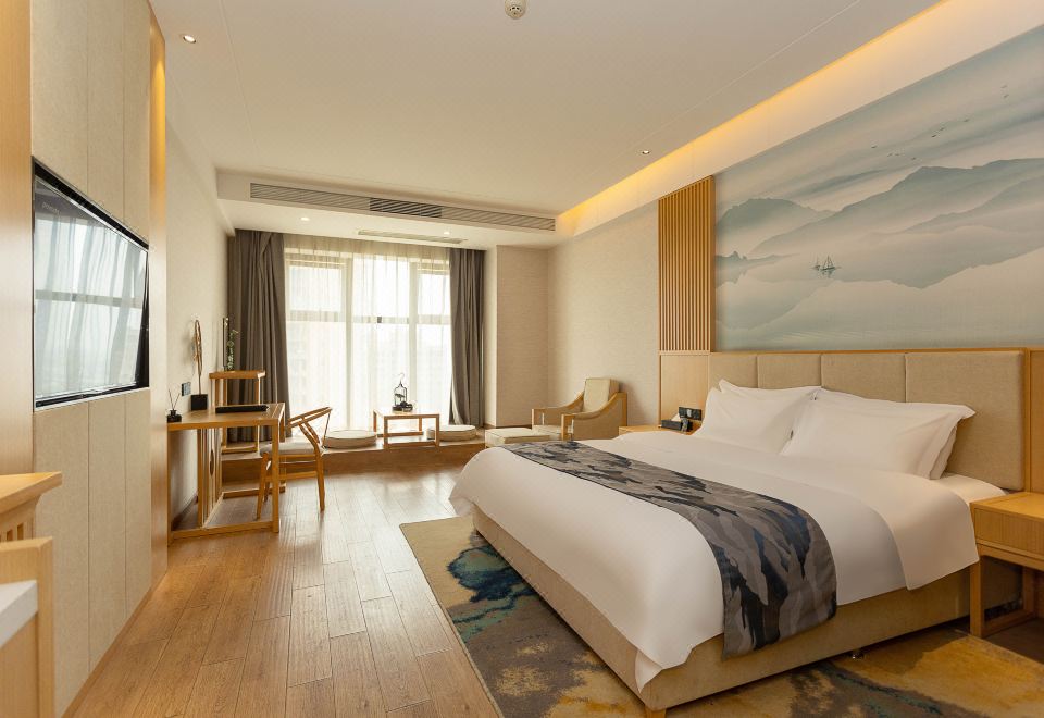 投屏观影大床房（极米顶配投影+曼哈顿音响+手机投屏）