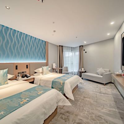 悅景雙床房（智能語音） 阿勒泰金橋假日飯店優惠