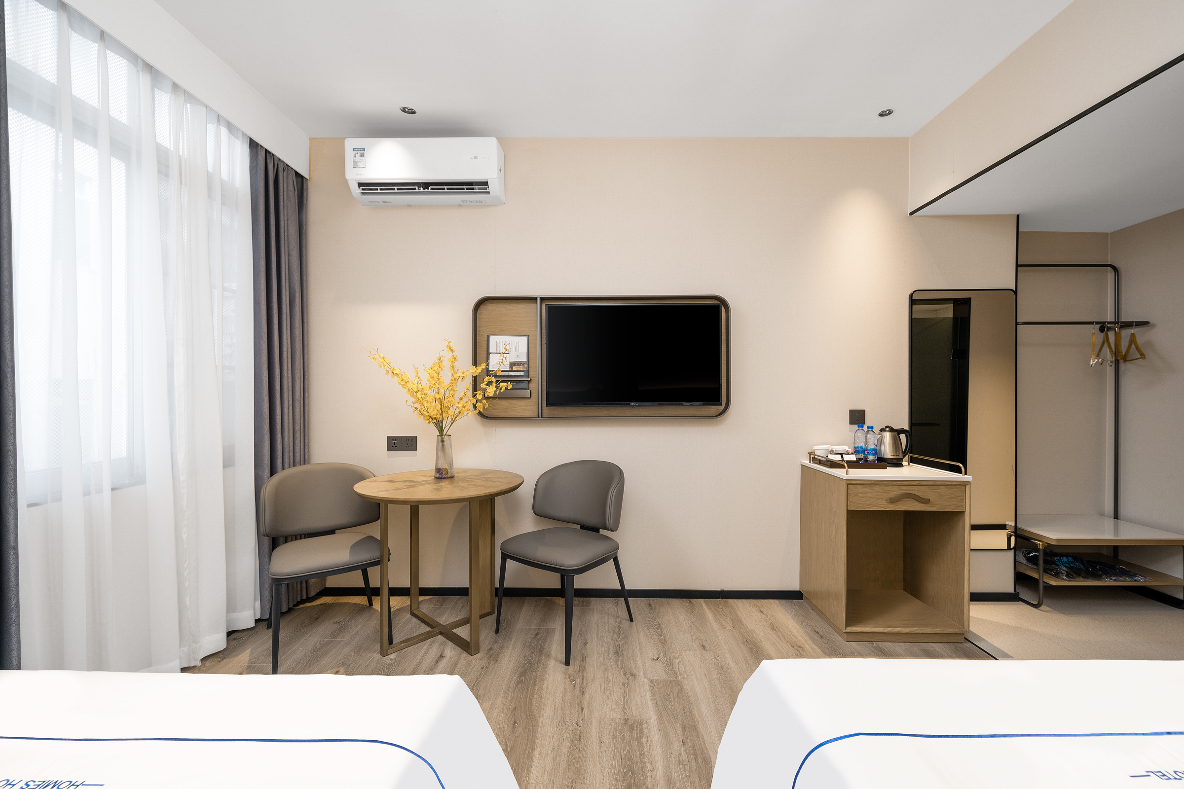 活力豪華雙床房『零壓床墊+舒適睡眠』