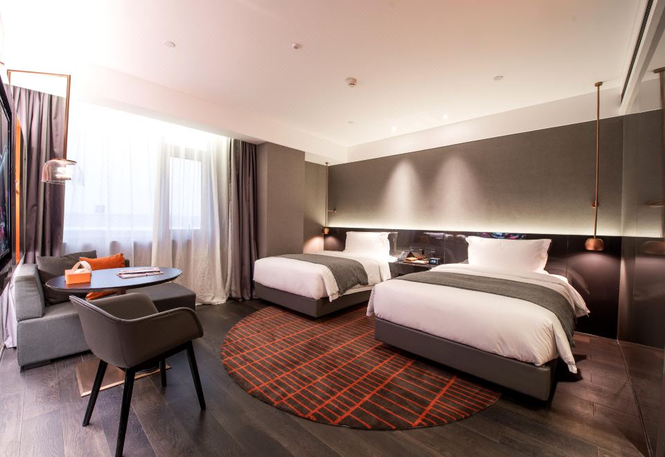 高级双床房（智能客控+睡眠窗帘+ROSSLYN法国洗护用品）