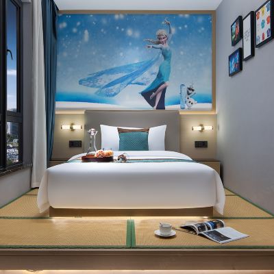 城市夜景家庭雙床套房（榻榻米） 凱里亞德酒店（湖南金融中心店）優惠