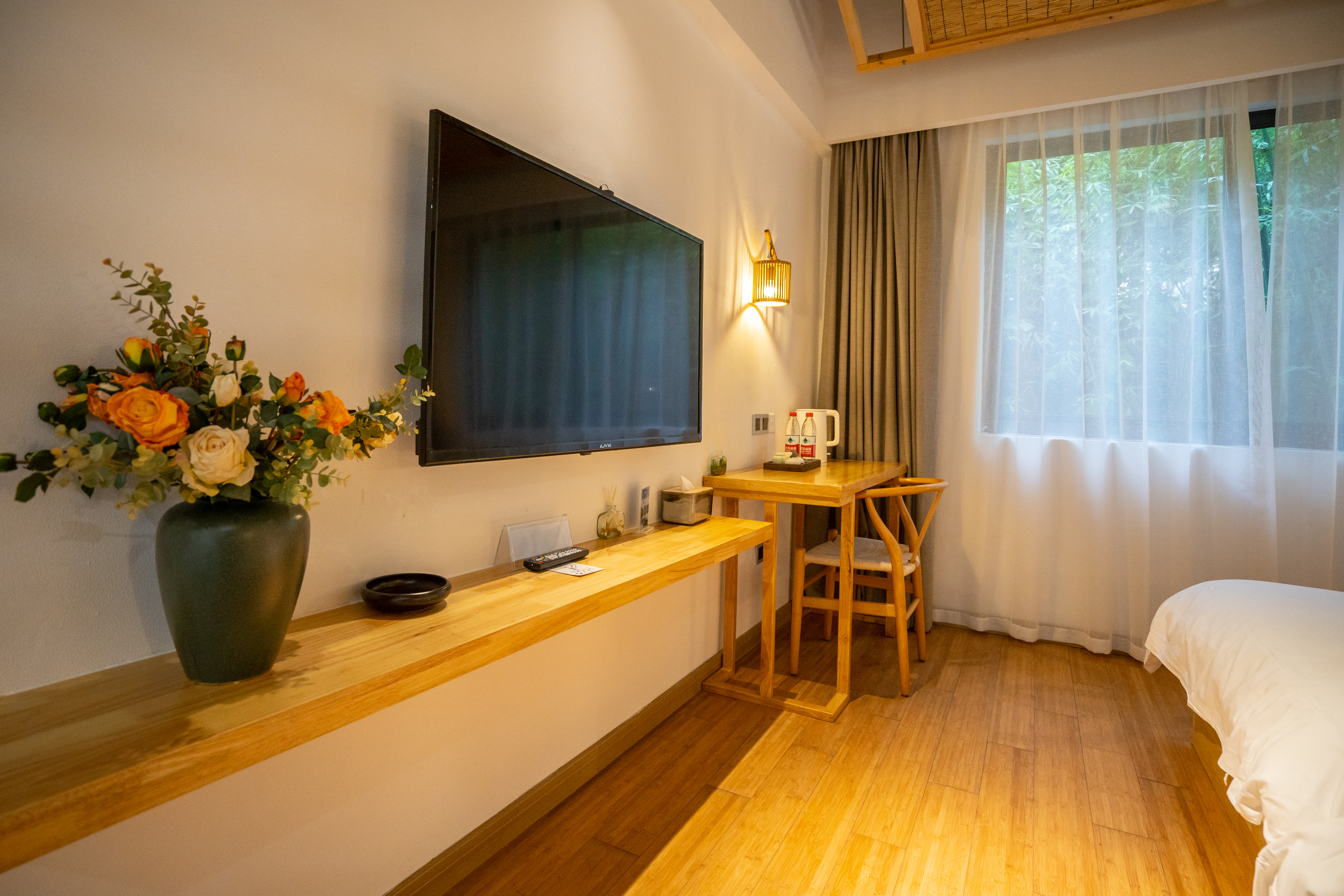 竹景双床房（竹景环绕+温馨床品）